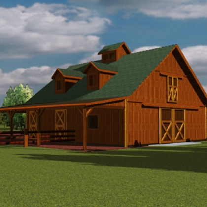 Some of Barns and Buildings Past Renditions